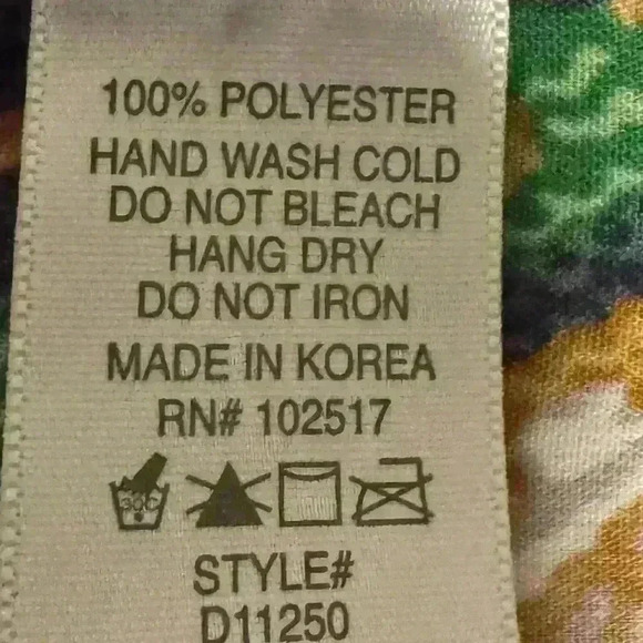 NWT Green and Gold Diamond Print Shift Dress – 3/4 Sleeve, Retro Style, Size L - Picture 2 of 5